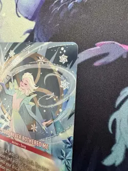 - Disney Lorcana - The Cold Never Bothered Me- Winterspell - Enchanted 234/204 - Image 5