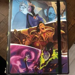 Disney Lorcana The First Chapter Villians 9 Pocket Binder Costco Holds 252 Cards - Image 1