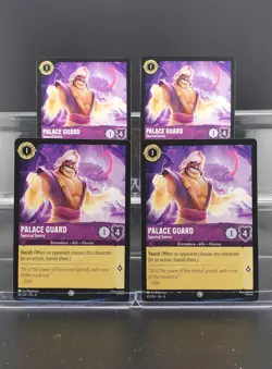 Disney Lorcana Palace Guard - Spectral Sentry 45/204 Reign of Jafar C 4 Cards - Image 1