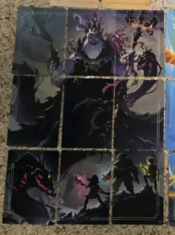 Disney Lorcana - Ursula’s Return - Ursula Puzzle Pieces - Complete Set 9 Cards - Image 1