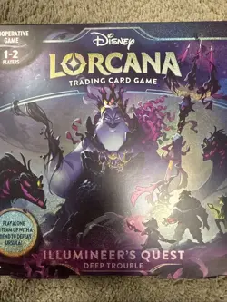 Disney Lorcana Trading Card Game: Illumineer's Quest - Deep Trouble NSIB - Image 3