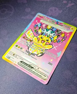 Pikachu EX SIR 277/217 Ascended Heroes English Pokemon Card - NM/M Pack Fresh - Image 4