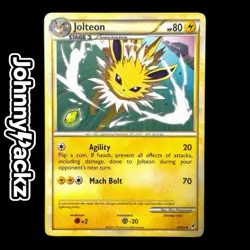 Jolteon 45/95 - 2011 Call of Legends - Uncommon Rare - Pokemon Card (LP) - Image 1