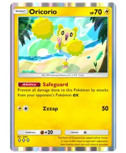 A3 Oricorio | 3 Diamond Holo Card (♢♢♢) | FREE CARD SHARE | Pokemon TCG Pocket - Image 1