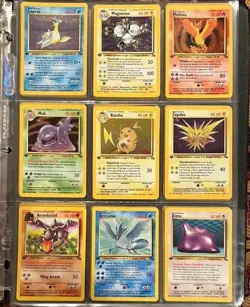 Vintage Pokemon WOTC 15 Card Pack – 1 Guaranteed Rare 1st Ed/Shadowless Base Set - Image 3