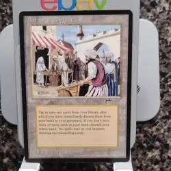 Magic: The Gathering Bazaar of Baghdad Arabian Nights Land Regular Menges - Image 1