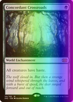 MTG Concordant Crossroads (141/686) Double Masters 2022 LP FOIL - Image 1