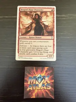 MTG - Dragon's Rage Channeler - White Border - MB2 #0056 - Image 1