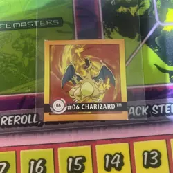 Pokemon 1999 Artbox Sticker Series 1 Charizard #06 - Image 1