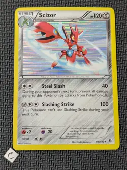 Scizor 94/149 - Boundaries Crossed Holo Rare Pokemon TCG NM - Image 1
