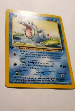 Pokemon Totodile 81/111 1st Edition Neo Genesis Common Vintage WOTC - Image 3