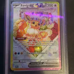 2025 Pokemon Svp En Eevee Ex Pre Super Premuim Collection PSA 8 - Image 2