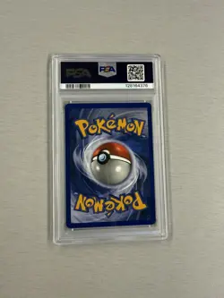 1999 POKEMON BASE SET 1ST EDITION #8 MACHAMP-HOLO PSA 9 - Image 2