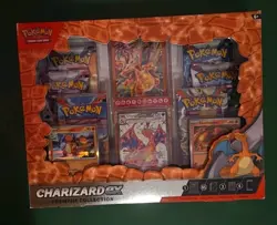 Pokemon TCG: Charizard ex Premium Collection Box - 6 Packs - Image 1