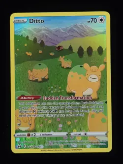 Ditto GG22/GG70 Pokemon Crown Zenith: Galarian Gallery 🔥🔥🔥 - Image 1