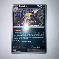 Pokemon TCG Toxtricity 068/094 ME02: Phantasmal Flames Reverse Holo NM - Image 1