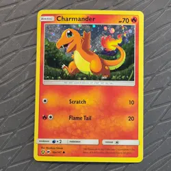 Pokemon TCG Charmander 18a/147 Promo Cosmos Holo ALT ART Pokemon Card - Image 1