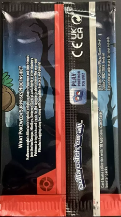 1 x POKEMON TRICK OR TRADE 2024 SEALED BOOSTER PACK HALLOWEEN - Image 2