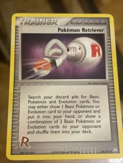 Pokemon Retriever 84/109 Team Rocket Returns Pokemon Card - Image 1