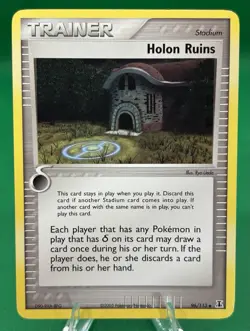 Pokemon EX Delta Species Holon Ruins 96/113 - Image 1