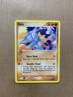 Onix 69/109 EX Team Rocket Returns - Common Pokemon Card - NM/Mint - Image 1