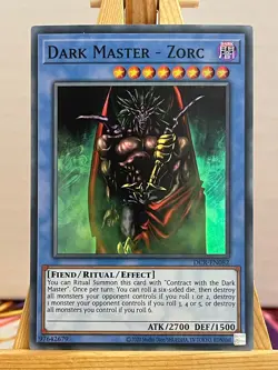 Zorc, Dunkler Meister DCR-EN082 25th Super Rare Englisch NM YUGIOH - Image 1