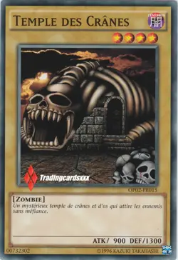 ♦Yu-Gi-Oh!♦ Temple des Cranes (of Skulls) : OP02-FR015 -VF/COMMUNE- - Image 1