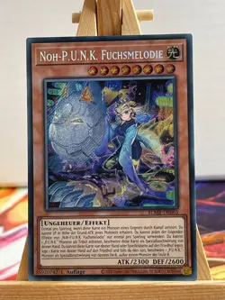 NOH-P.U.N.K. Fuchsmelodie BLMR-DE063 Secret Rare Deutsch NM YUGIOH - Image 1