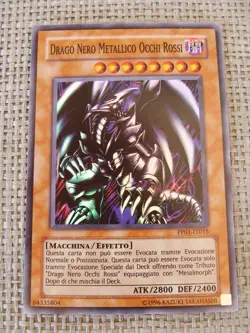 Yu-Gi-Oh! - DRAGO NERO METALLICO OCCHI ROSSI - PP01-IT015 - Super Rara (K) - Image 1