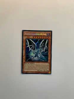 Yugioh Karte: Niedertrachtiger Blauaugiger Weißer Drache (YMP1-DE002) - Secret R - Image 2