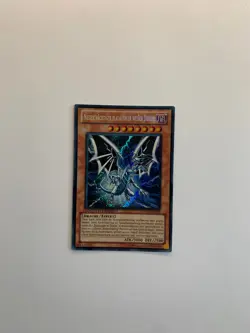 Yugioh Karte: Niedertrachtiger Blauaugiger Weißer Drache (YMP1-DE002) - Secret R - Image 3