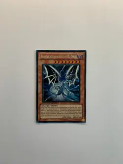 Yugioh Karte: Niedertrachtiger Blauaugiger Weißer Drache (YMP1-DE002) - Secret R - Image 4