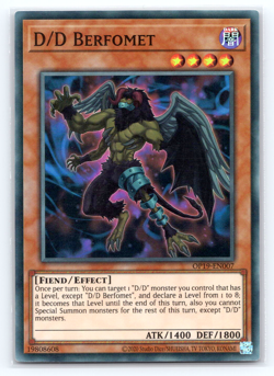 D/D Berfomet - OP19-EN007 - Super Rare - Yugioh - Image 1