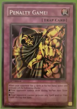 YuGiOh Penalty Game! Rare 1st Edition FET-EN051 - Image 1