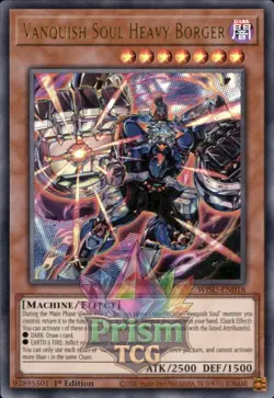 1st ed Vanquish Soul Heavy Borger ultra rare WISU-EN018 Yugioh - Image 1