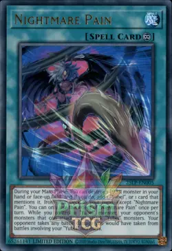 1st ed Nightmare Pain ultra rare 25LP-EN005 Yugioh - Image 1