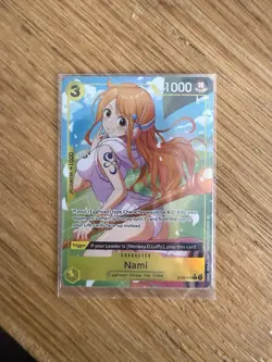 Bandai One Piece CCG Nami ST29-008 Starter Deck 29 Egghead JUST OPENED & SLEEVED - Image 1