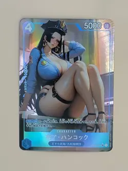 ❤ BOA HANCOCK Officer 1 One Piece Anime Waifu Card Girl Foil Doujin Holo ACG❤ - Image 1