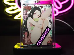 Special Rare Anime Nezuko Spicy Waifu Card Femme Fatale BSR08 Dream of Desire - Image 1