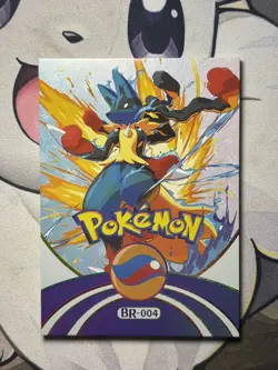 Pokemon Chinese Mengka Lucario BR Hit Card 241/755 - Image 1