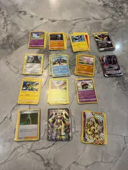 Pokemon Card Lot 149 Trading cards Including Holos - Image 1