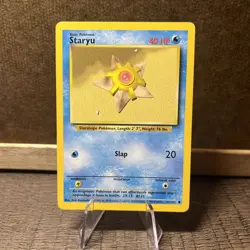 Staryu (65/102) Base Set Pokemon Card TCG WOTC - Image 1