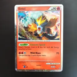 Entei SL3 Holo Secret Rare Call of Legends NM/LP Pokemon Card - Image 1