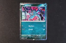 Sneasel 020 Holo Shiny Pokemon TCG Card Black Star Promo 2025 NEAR MINT - Image 3