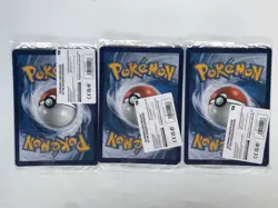 Pokemon Pikachu at the Museum Jumbo Promo Card – Natural History – Sealed X 3 - Image 2