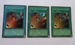 Playset: 3x Card Destruction SDY-042 (Super Rare, Unlimited, Moderately Played) - Image 1