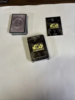 Star Wars Card Game Lot. 312 Cards & The Rules Booklet, Pre-Owned - Image 1