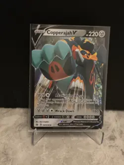 Pokemon TCG Copperajah v Black Star Promo Card SWSH030 - Image 1