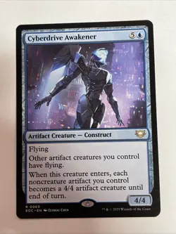 MTG - Cyberdrive Awakener - Edge of Eternities #69 Rare - Image 1