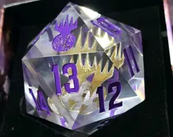 MTG MagicCon Spindown Life Counter ▪ EXCLUSIVE 2024 ▪ 55mm D20 Dice - Image 3